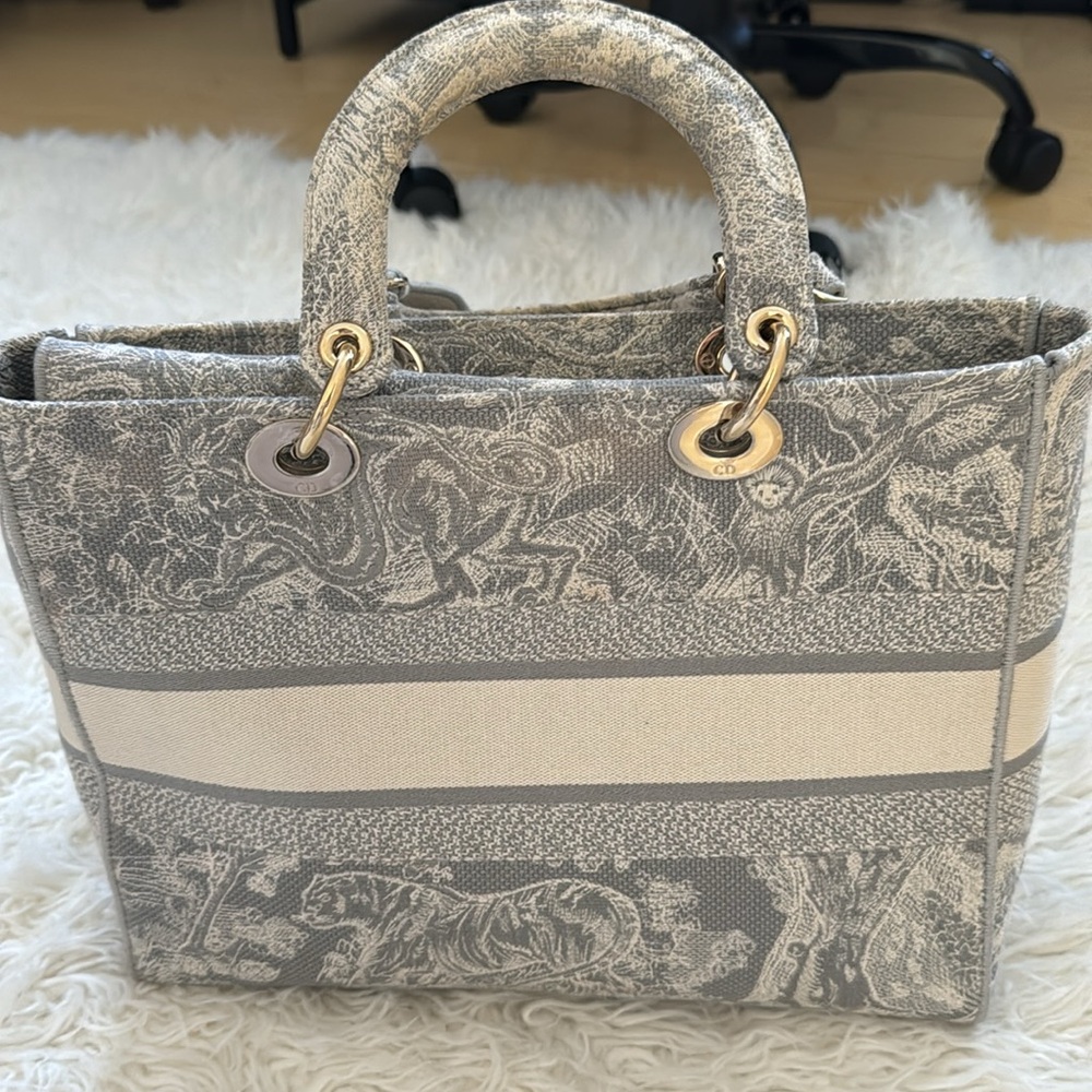Dior Medium Toile de Jouy Lady D-Lite - Picture 4 of 7
